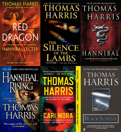 Hannibal Lecter Series & more by Thomas Harris ~ 6 MP3 AUDIOBOOK COLLECTION