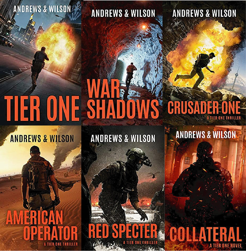 The Tier One Series by Brian Andrews & Jeffrey Wilson ~ 6 MP3 AUDIOBOOK COLLECTION