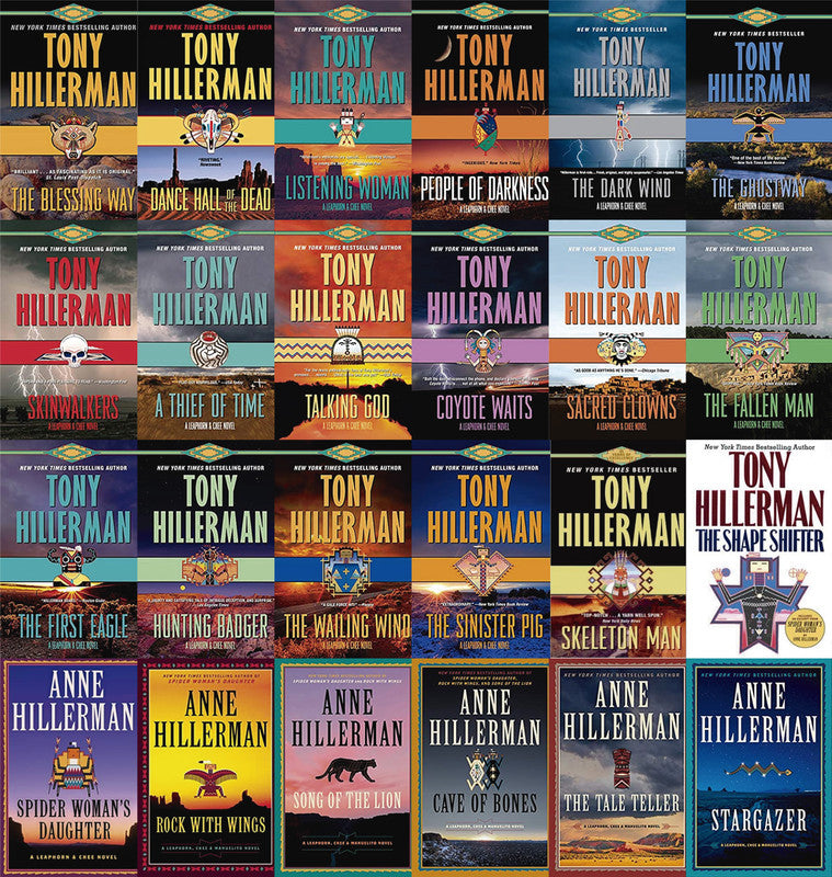 The Joe Leaphorn & Jim Chee Series by Tony Hillerman 24 MP3 AUDIOBOOK COLLECTION