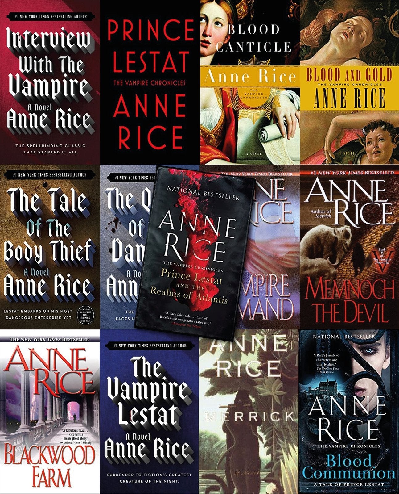 The Vampires Series by Anne Rice 13 MP3 AUDIOBOOK COLLECTION