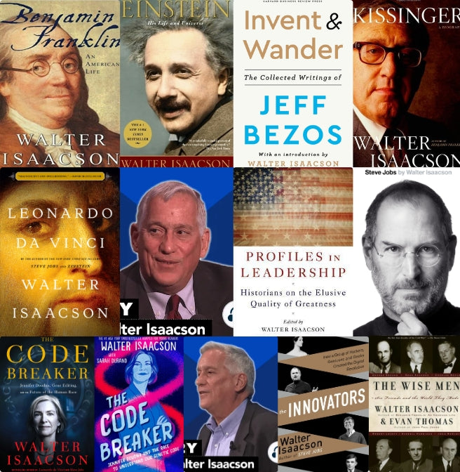 Walter Isaacson ~ 13 AUDIOBOOK COLLECTION