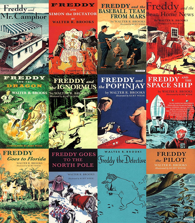Freddy Series by Walter R Brooks ~ 12 MP3 AUDIOBOOK COLLECTION