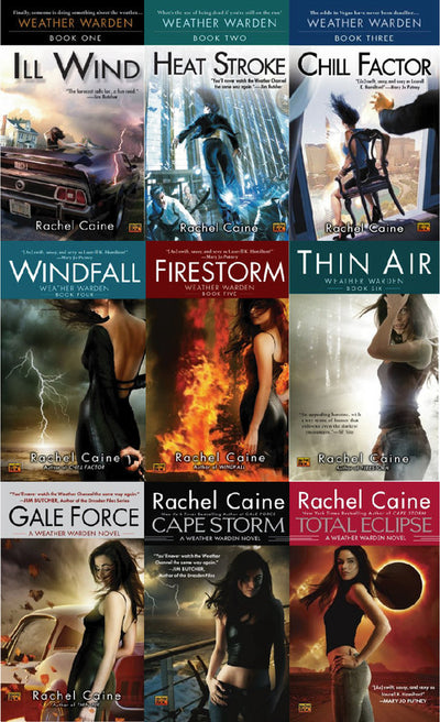 The Weather Warden Series by Rachel Caine ~ 9 MP3 AUDIOBOOK COLLECTION