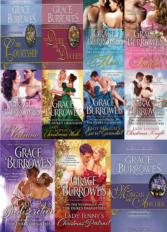The Windham Series by Grace Burrowes ~ 11 MP3 AUDIOBOOK COLLECTION