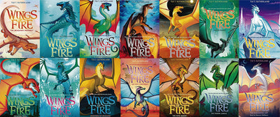 The Wings of Fire Series by Tui T Sutherland 14 MP3 AUDIOBOOK COLLECTION