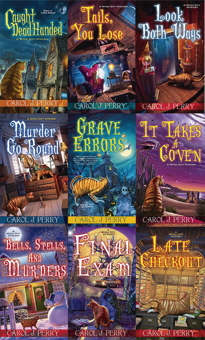 The Witch City Mystery Series by Carol J Perry ~ 13 MP3 AUDIOBOOK COLLECTION