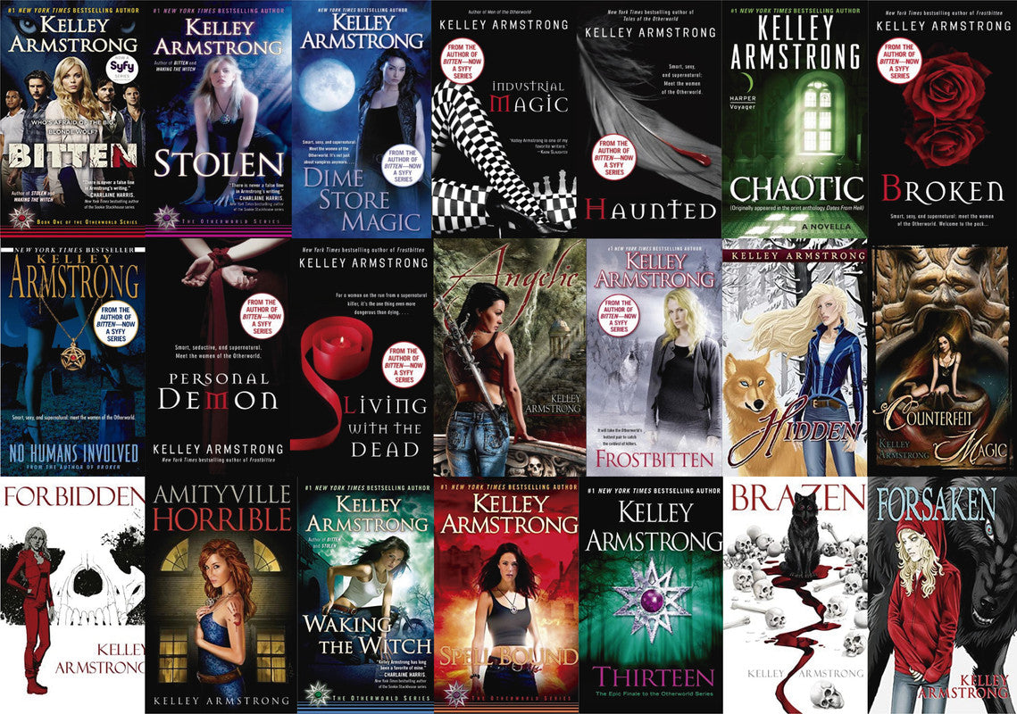 The Women of the Otherworld Series by Kelley Armstrong 21 MP3 AUDIOBOOK COLLECTION