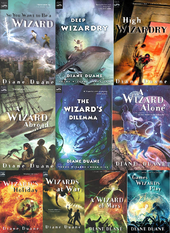 The Young Wizards Series by Diane Duane ~ 10 MP3 AUDIOBOOK COLLECTION
