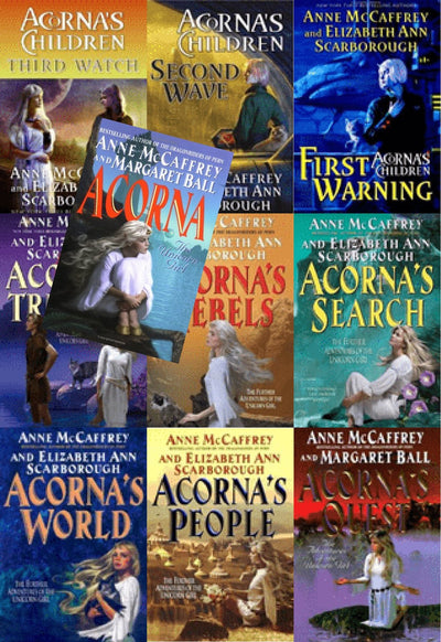The Acorna Collection by Anne McCaffrey ~ 10 MP3 AUDIOBOOK COLLECTION