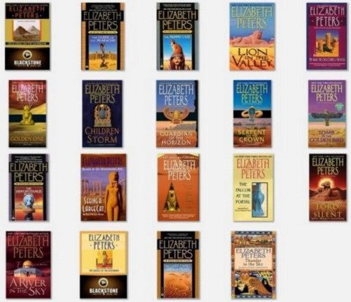 The Amelia Peabody ~ Egyptian Mysteries by Elizabeth Peters ~ 19 MP3 AUDIOBOOK COLLECTION