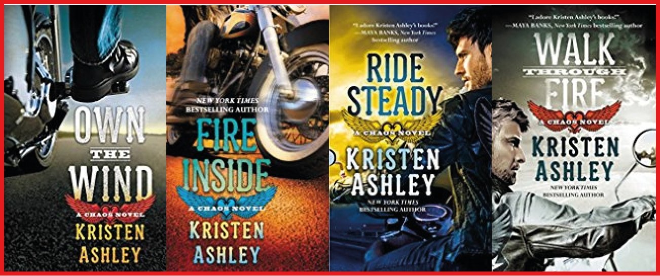 The Chaos Series by Kristen Ashley Collection ~ 4 MP3 AUDIOBOOK COLLECTION