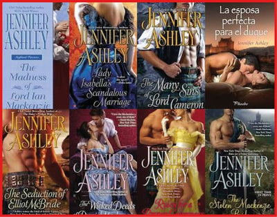 The Mackenzie Series by Jennifer Ashley Anderson ~ 9 MP3 AUDIOBOOK COLLECTION
