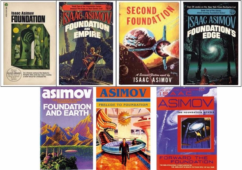 The Foundation Series By Isaac Asimov UNABRIDGED ~ 7 MP3 AUDIOBOOK COLLECTION