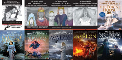 The Avalon Series by Marion Zimmer Bradley ~ 10 MP3 AUDIOBOOK COLLECTION