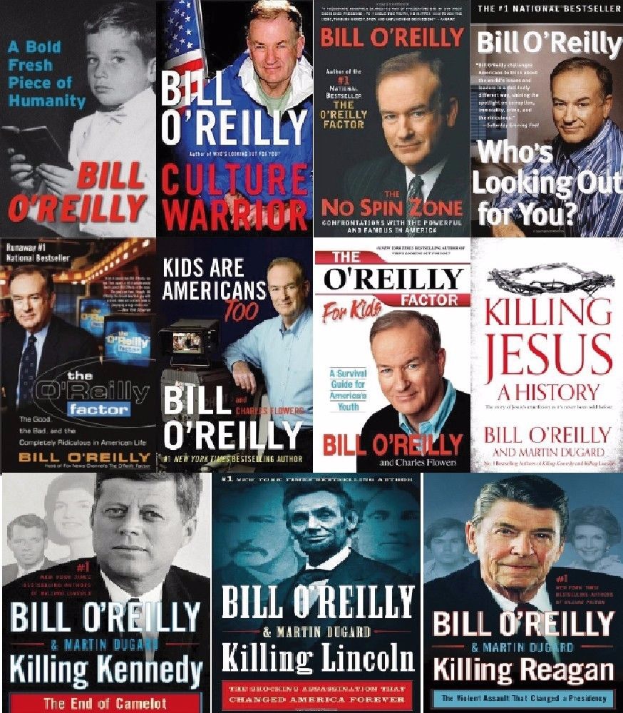 The Bill O`Reilly Collection ~ 11 MP3 AUDIOBOOK COLLECTION