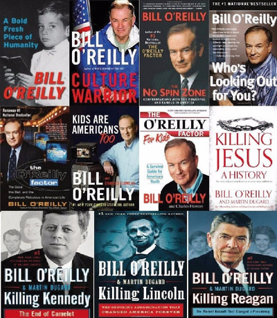 Bill O`Reilly Collection ~ 20 MP3 AUDIOBOOK COLLECTION