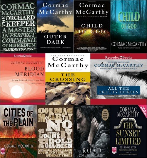 The Cormac McCarthy Collection ~ 13 MP3 AUDIOBOOKS