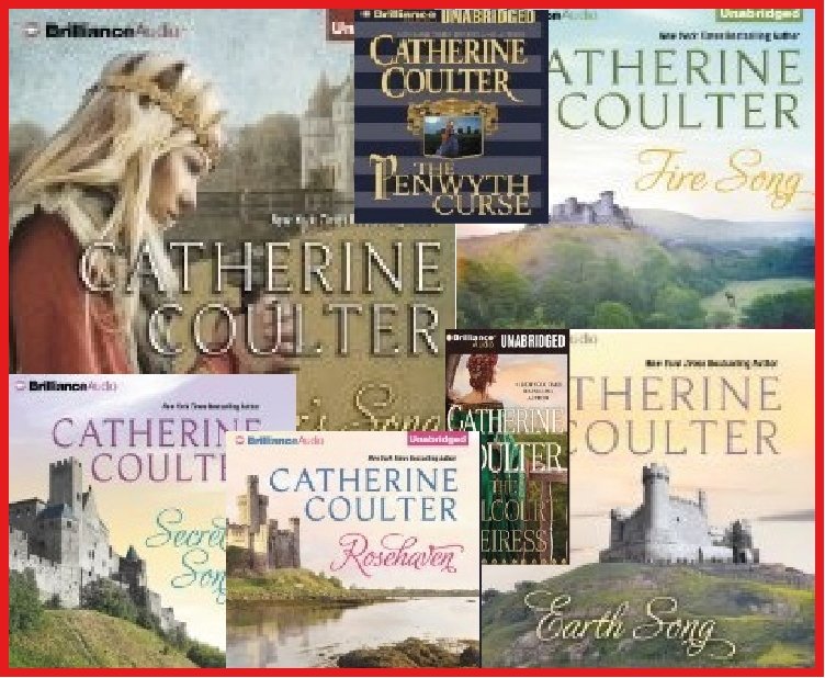Medieval Series by Catherine Coulter ~ 8 MP3 AUDIOBOOK COLLECTION