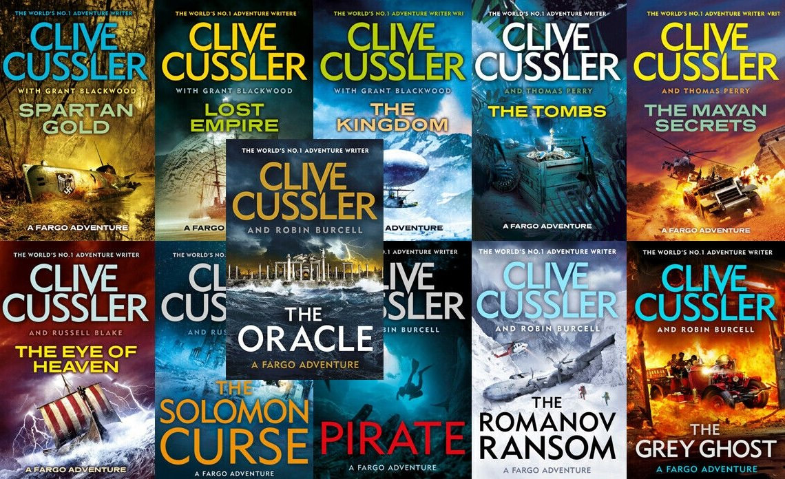 The Fargo Adventures Series by Clive Cussler 12 MP3 AUDIOBOOK COLLECTION