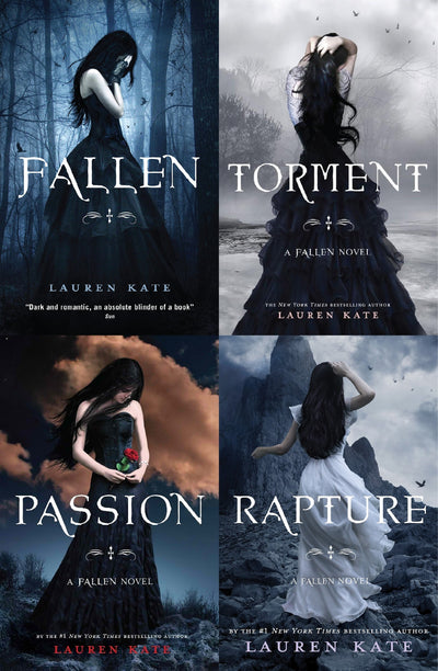 The Fallen Series by Lauren Kate UNABRIDGED ~ 4 MP3 AUDIOBOOK COLLECTION