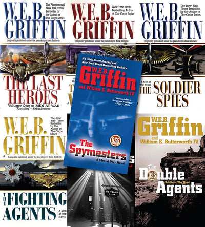 The Men at War Series by Web Griffin ~ 8 MP3 AUDIOBOOK COLLECTION