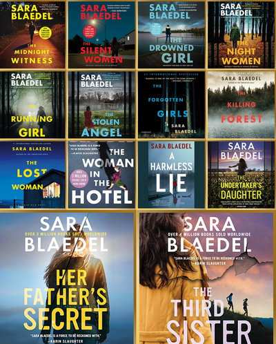 Sara Blaedel ~  14 MP3 AUDIOBOOK COLLECTION