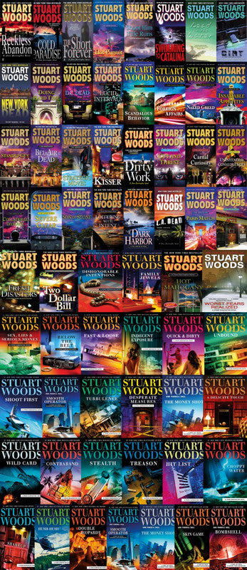The Stone Barrington novels by Stuart Woods ~ 63 MP3 AUDIOBOOK COLLECTION