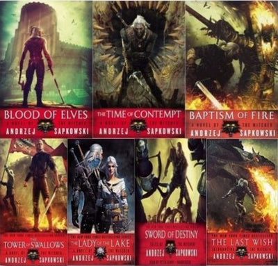 The Witcher Series by Andrzej Sapkowski ~ 8 MP3 AUDIOBOOK COLLECTION
